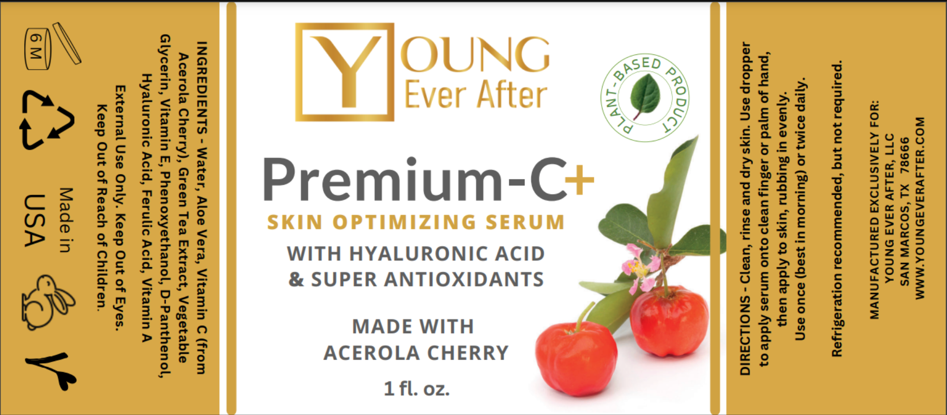Premium-C+ Skin Optimizing Serum for Men - New Product